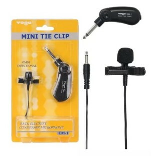 MICROFONE LAPELA YOGA CSR PROFISSIONAL OMNI DIRECIONAL EM1 - 1052 - FR