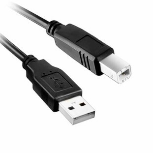 CABO USB STORM 2.0 A MACHO X B MACHO 1,8M PRETO P/ IMPRESSORA - CBUS0007