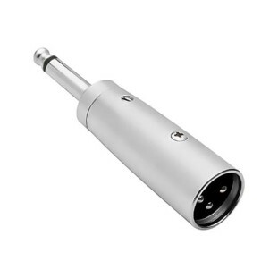 ADAPTADOR METAL PLUG P10 MONO X CANNON MACHO - ADAP0032