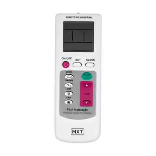 CONTROLE PARA AR CONDICIONADO UNIVERSAL INTELIGENTE ONE TOUCH - MXT-CO1310
