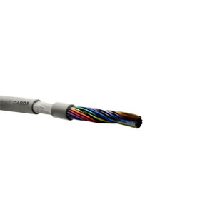 CABO MANGA MULTCABO SEM MALHA 5 VIAS X 26AWG NA COR PALHA (100M) - 00352619