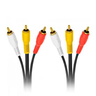 STORM CABO RCA 3+3 GOLD COAXIAL 1,8M - CBRC0020