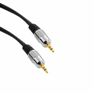 STORM CABO P2 STEREO X P2 STEREO 1,8M PRETO METAL- CBPD0018