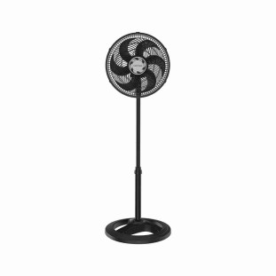 VENTILADOR DE COLUNA VENTISOL RESIDENCIAL TURBO 6 PAS 30CM PRETO 220V PREMIUM - 8234