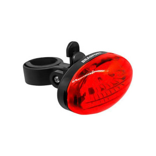 BRASFORT LANTERNA LED PARA BIKE TRASEIRA A PILHA 2XAAA - 7863 - FR