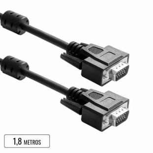 STORM CABO MONITOR VGA COM FILTRO 1,8M PRETO - CBVG0008