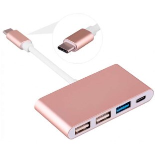 CABO CONVERSOR USB-C STORM X HUB USB-C + 2 USB 2.0 + 1 USB 3.0 - ADAP0054