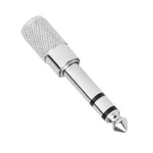 ADAPTADOR METAL PLUG P10 STEREO X 1 JACK J2 STEREO - ADAP0052