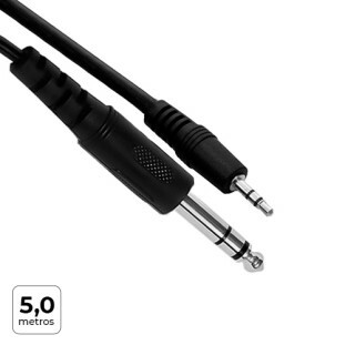 STORM CABO P2 STEREO X P10 STEREO 5M PRETO - CBDZ0008