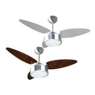 VENTILADOR DE TETO VENTISOL FHARO TABACO OU ALUMINIO 3P CV3 220V - 381 - FR