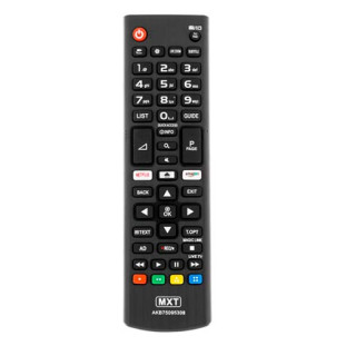 CONTROLE PARA TV LG LED SMART AKB75095308 COM TECLA NETFLIX/AMAZON - MXT- CO1347