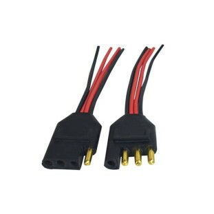 PERMAK CHICOTE 4 VIAS FIO 1MM PRETO - 35/X