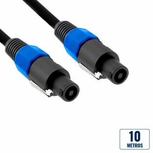 CABO PARA CAIXA ACUSTICA STORM SPEAKON MACHO X SPEAKON MACHO 10M - CBSP0002