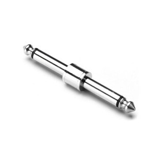 ADAPTADOR P10 MONO DUPLO METAL NIQUEL PARA PEDAIS DE EFEITO - PGPZ0040