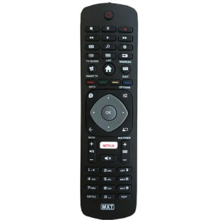 CONTROLE PARA TV PHILIPS SMART TV COM TECLA NETFLIX 32PHG5102-43/50/55  - MXT-CO1359