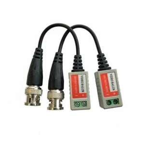 BALUN STORM PASSIVO DE VIDEO 4K BORNE PARAFUSO (PAR) - VDBL0001