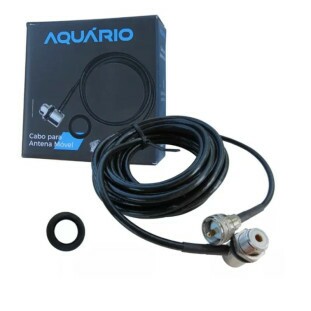 CABO PARA RADIO PX AQUARIO CONECTOR UHF MACHO 5,5M - B-3001