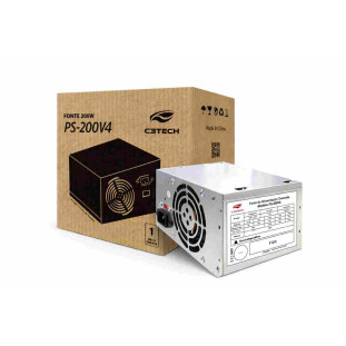 FONTE ATX C3PLUS 200W PS-200V4 SEM CABO - 305011110102