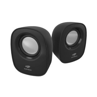 CAIXA DE SOM C3TECH MULTIMIDIA SPEAKER 2.0 3WRMS CONEXAO P2 SP-30BK - 404021000100