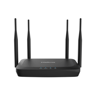 ROTEADOR INTELBRAS WI-FI 5 (AC 1200) COM PORTA INTERNET GIGA E LAN FAST WI-FORCE GF 1200 - 4750076 - FR