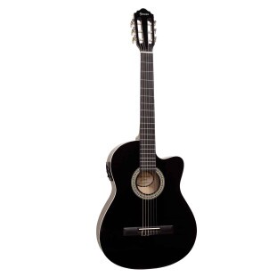 VIOLAO ELETROACUSTICO NAILON GIANNINI START NF-14 CEQ BLACK - 21869
