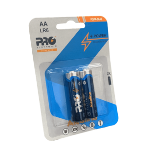 PILHA ALCALINA PROELETRONIC 1,5V AA LR6 C/2 - PQPA-0AA2 - FR