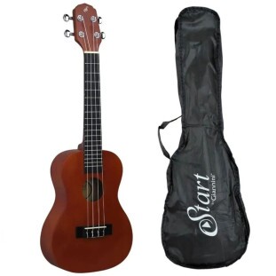 UKULELE ACUSTICO CONCERT GIANNINI START UKS-23 NATURAL SATIN (NS) COM BAG - 23959