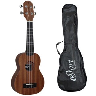 UKULELE CONCERT GIANNINI ACOUSTIK GUK-23 WALNUT SATIN (WS) COM BAG - 23956