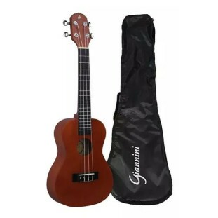 UKULELE ELETROACUSTICO CONCERT GIANNINI START UKS-23 EL NATURAL SATIN (NS) - 24698