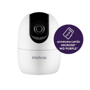 CAMERA INTELBRAS INTERNA WI-FI FULL HD 360° IM4 C C/ MICROSD 32GB BRANCA - 4565610