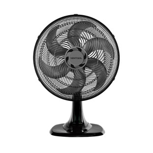 VENTILADOR DE MESA VENTISOL TURBO 6 PAS 40CM PRETO 220V PREMIUM - 551
