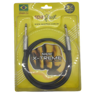 CABO PARA GUITARRA SPARFLEX P10 X P10  X-TREME 1M - 538220010F - FR