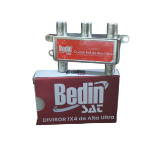 DIVISOR BEDINSAT 1X4 DE ALTA ULTRA 5-2400MHZ BS01-04 - 50201014