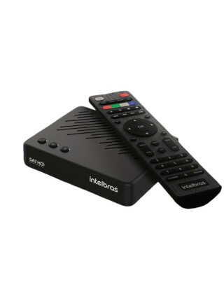 RECEPTOR DIGITAL INTELBRAS DE TV VIA SATELITE SAT HD REGIONAL RDS830 - 4140034