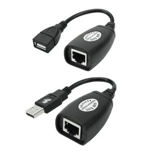 ADAPTADOR EXTENSOR USB 5+ VIA RJ-45 ATE 50M - 018-0158