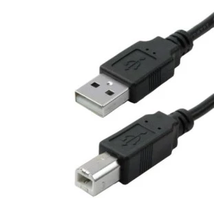 5+ CABO USB A MACHO X B MACHO 2M PRETO 2.0 - 018-1403 - FR