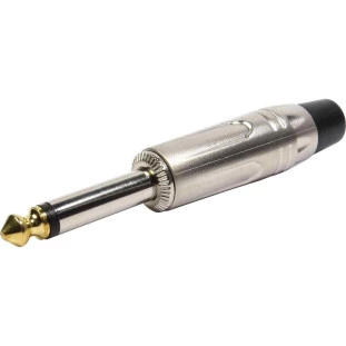 PLUG P10 MONO METAL PROFISSIONAL NIQUEL (ISOLAÇAO EM FENOLITE) - PGPZ0037