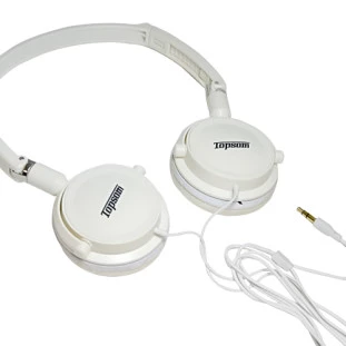 TOPSOM FONE DE OUVIDO MEDIO STEREO DOBRAVEL BRANCO - TS-05 - FR