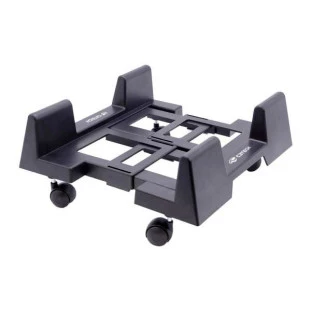 SUPORTE PARA GABINETE C3TECH AT/ ATX COM RODINHAS PRETO SC-20BK - 340090270101