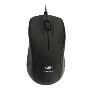 MOUSE OFFICE C3TECH USB 1000DPI PRETO CABO 2M MS-26BK - 302021040120