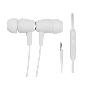 FONE DE OUVIDO XCELL COM MICROFONE INTRA-AURICULAR BRANCO - XC-F-05-B - FR