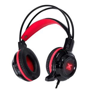 VINIK HEADSET VX GAMING TARANIS V2 P2 COM MICROFONE PRETO/VERMELHO - 29869 - FR