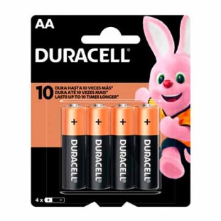 PILHA ALCALINA AA DURACELL C/4 - 1010674