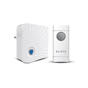 ELSYS CAMPAINHA SEM FIO RESISTENTE A CHUVA BIVOLT COM ALCANCE ATE 120 METROS - ESA-CS101 - BLISTER - FR