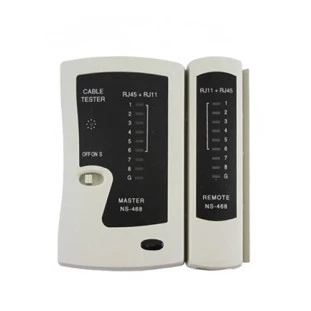 TESTADOR KOKAY PARA CABO DE REDE UTP/ STP/ MODULADORES RJ11/RJ45 SC468CT - 056-0468 - FR