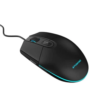 MOUSE GAMER POLAROID USB 2400DPI 6 BOTOES PRETO - PGZ-605 PRO-G - FR