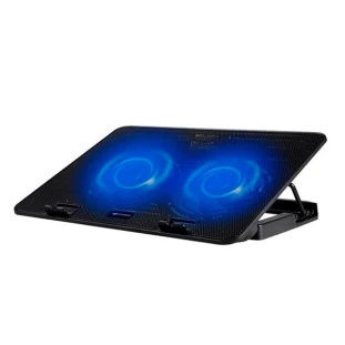 BASE PARA NOTEBOOK C3TECH 15,6'' DOIS COOLER FAN COM 1 PORTA USB NBC-50BK - 408070220100