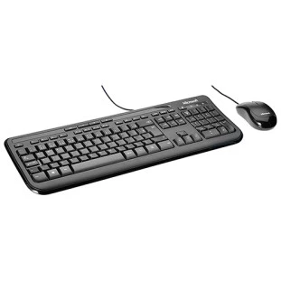 TECLADO E MOUSE DESKTOP COM FIO MICROSOFT USB 600 PRETO BULK - 3J2-00006 - FR