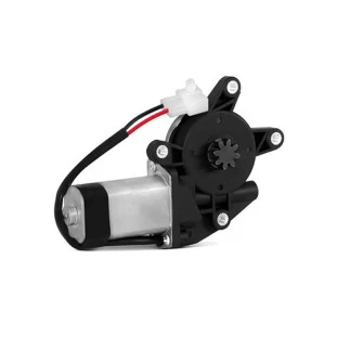 MOTOR DE VIDRO ELETRICO FIRST OPTION UNIVERSAL 12V 8 DENTES LADO ESQUERDO PRETO - 8D12VESQ - FR