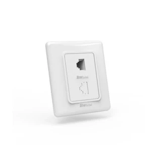 TOMADA ENERBRAS LINHA E RJ45 SIMPLES BRANCA - 345-E - FR